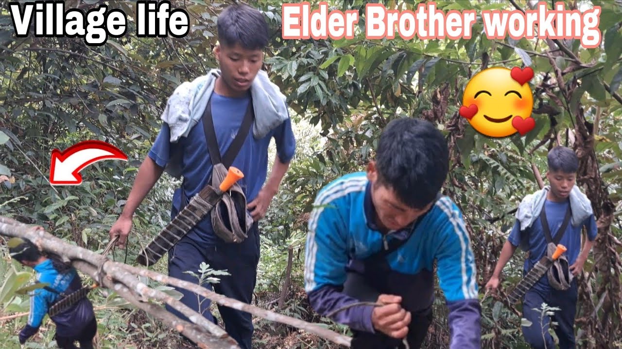 Village life | Bhai Bhaiya ki Hardwork | North East Arunachal pradesh 