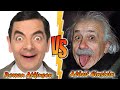 Rowan atkinson vs albert einstein transformation  2022  from 01 to now years old