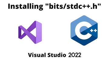 Installing stdc++.h in Visual Studio 2022 #visualstudio #cpp #programming #coding