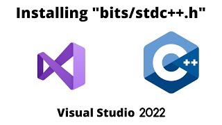Installing stdc++.h in Visual Studio 2022 #visualstudio #cpp #programming #coding