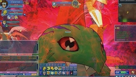 Digimon Masters Online - Betamon vs Kimeramon | Chaospunishment