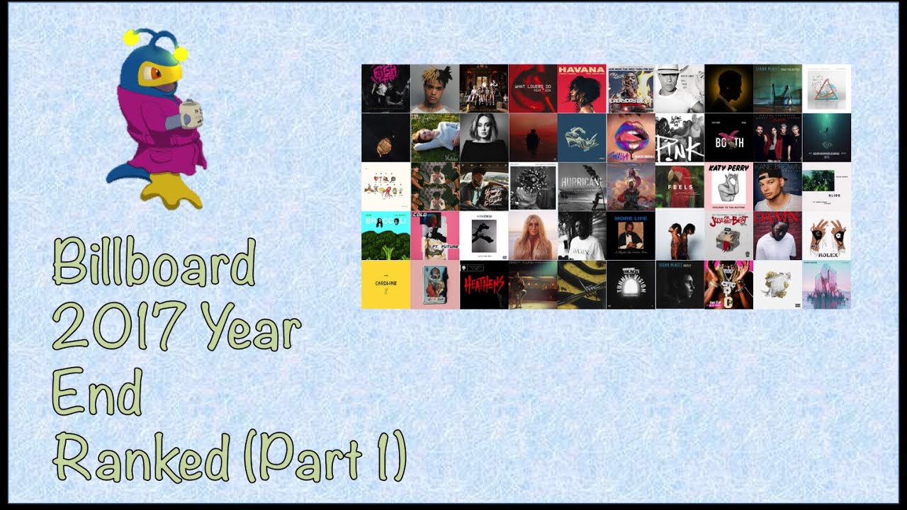 Billboard Year End 2017 Rated (Part 1 10051) YouTube