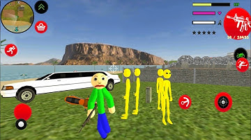 Baldi Stickman Rope Hero Vice Town - Walkthrough Part 41 - Baldi