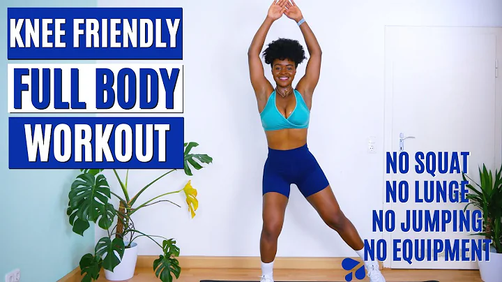 45 MIN KNEE FRIENDLY FULL BODY HIIT WORKOUT, No Sq...