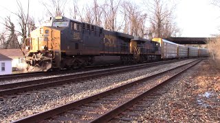 CSX East Autorack Q276 from Osborn Yard - Louisville, KY to Curtis Bay Yard - Baltimore, MD