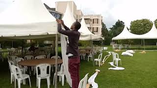 #wedding tutorial# best tents decoration ever # diamond skirting