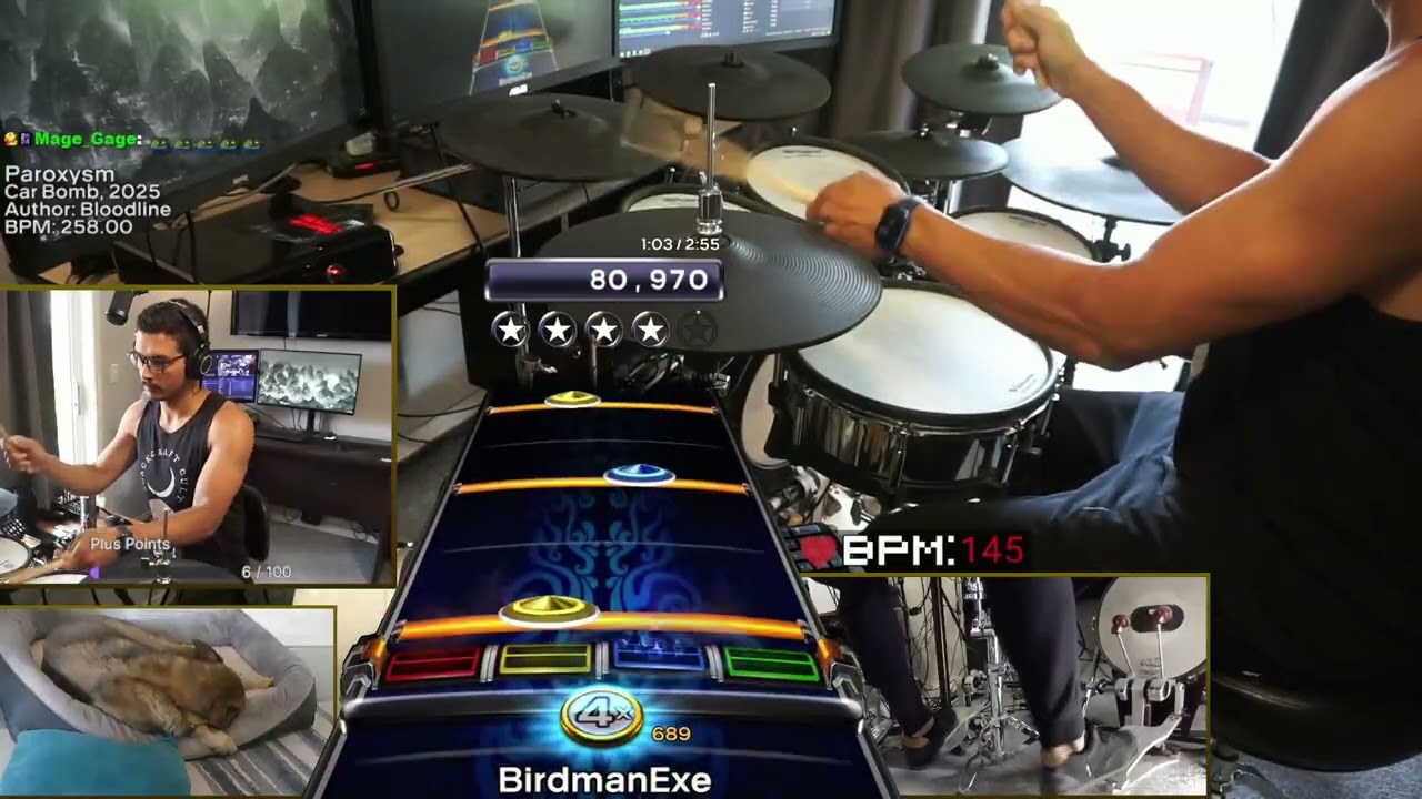 Paroxysm by Car Bomb - Pro Drums FC