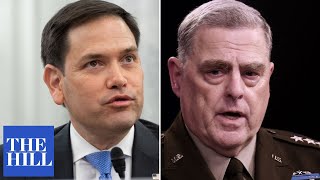 Sen. Rubio on Gen. Milley call with China: 'He should have to face military justice'