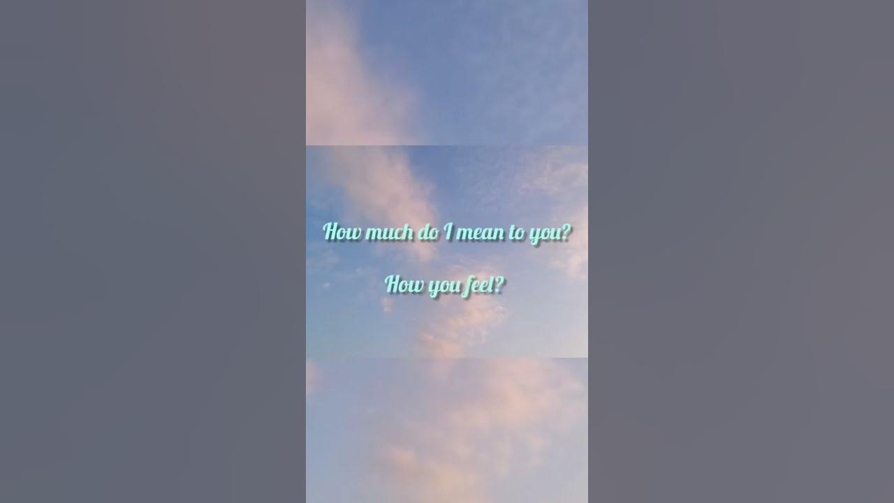How you feel - NuNew (Cutiepie the series OST)