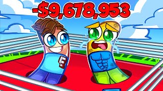 I SPENT $9,678,953 in ROBLOX THUMB WAR SIMULATOR (world record) screenshot 2