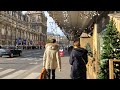 ⌈4κ⌋ Walking in Paris 🇫🇷☀️ - Street foods and shopping streets of Le Marais