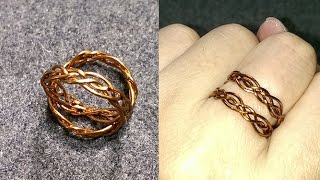 Celtic knot ring - Wire Wrapping Ideas 228