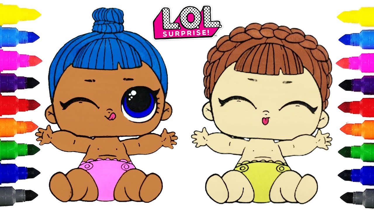 Как нарисовать куклу лол легко и просто