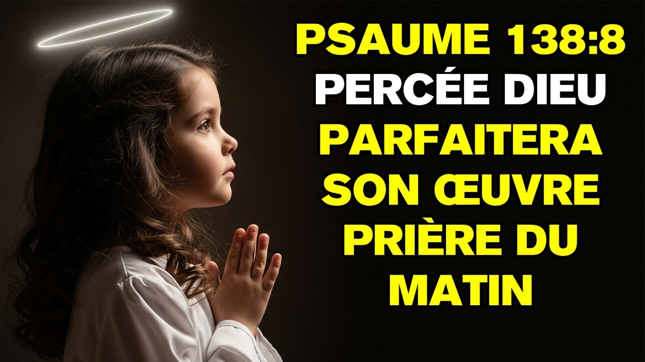 Prière du Matin pour la Percée Psaume 138-8 - Contre le Sentiment d'Être Bloqué