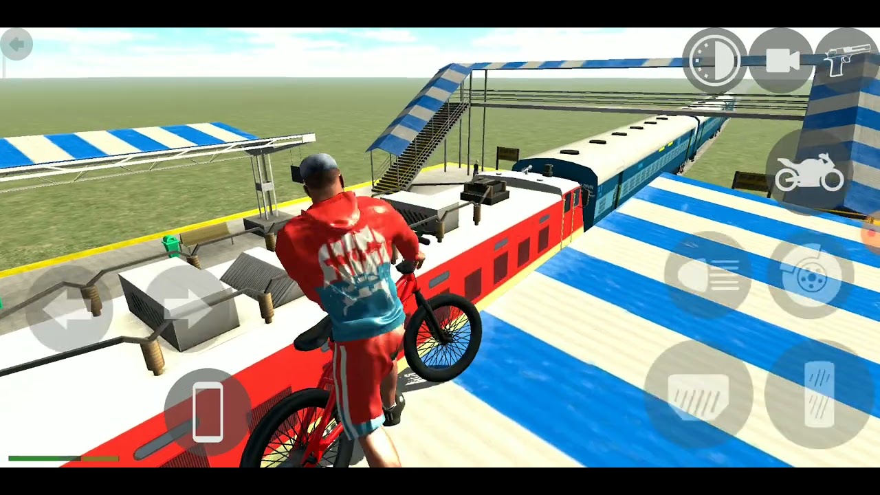 I am playing Indian bike 3d - YouTube