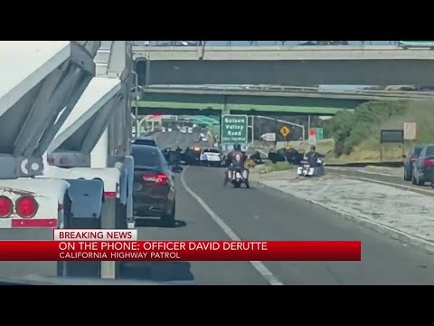 CHP gives update on standoff on I-80 in Fairfield