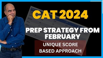 CAT 2024 Prep FROM February - The SCORE BASED Approach | Arun Sharma