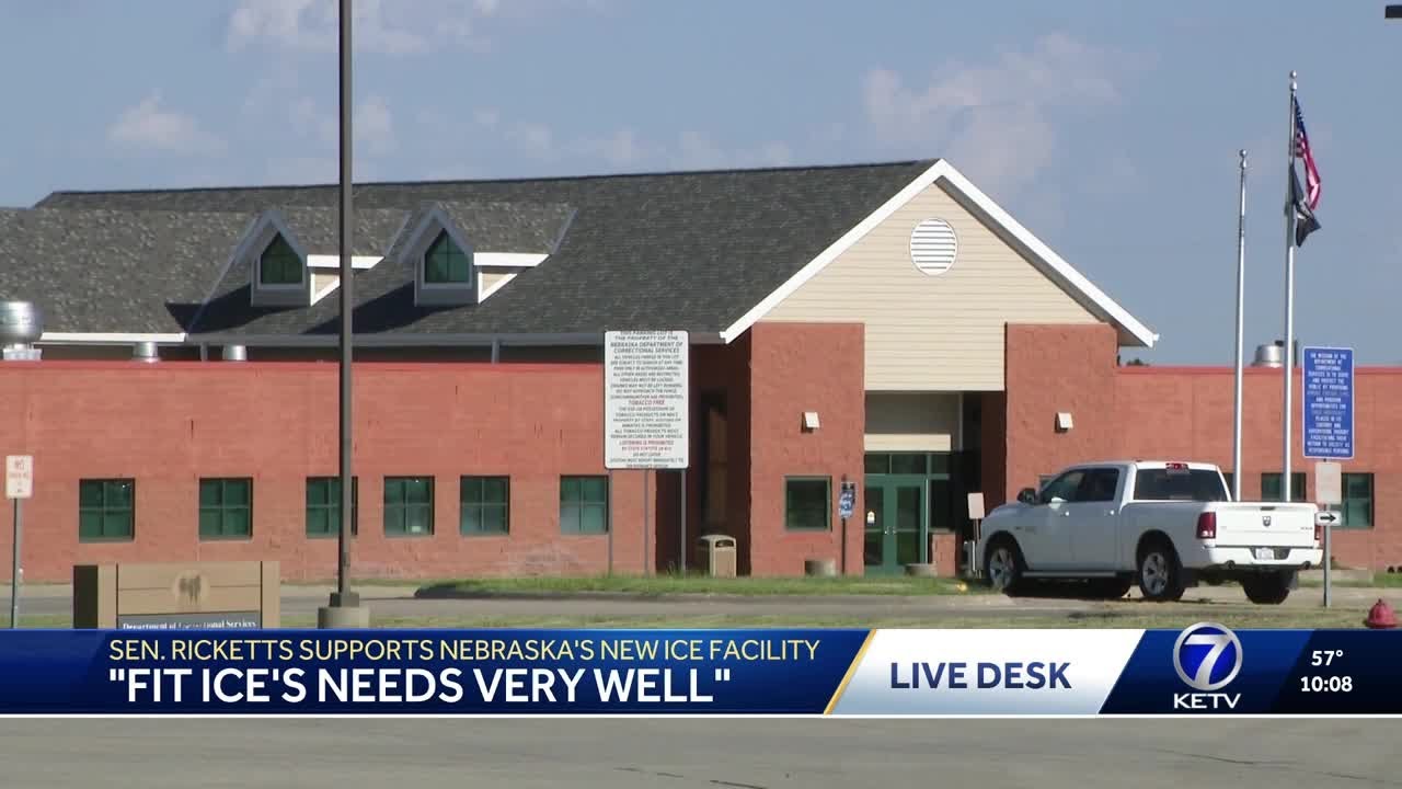'Fit ICE's needs well': Sen. Ricketts backs Nebraska's new detention facility