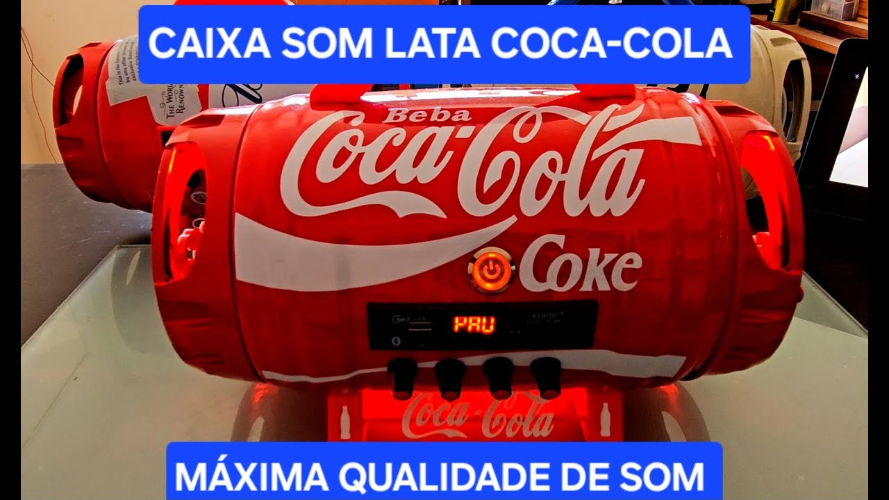 COCA COLA CAN SPEAKER, ANOTHER SPEAKER WITH MAXIMUM SOUND QUALITY