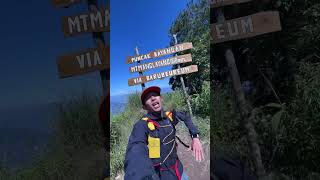 Puncak Bayangan Gunung Manglayang 1818 Mdpl Via Barubeurem pendaki gunungmanglayang