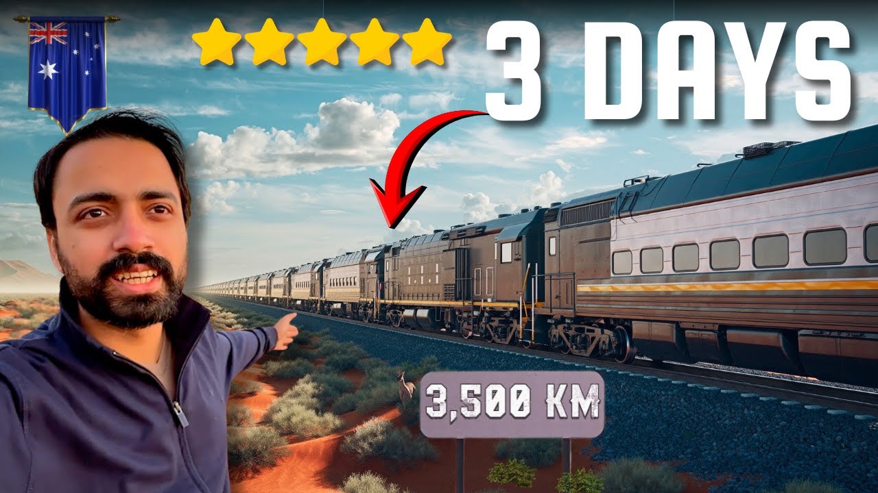 ⁣The GHAN Train : An Expensive Ride Across Australia’s Desert