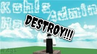 How to DESTROY  Kohl's Admin House- Roblox