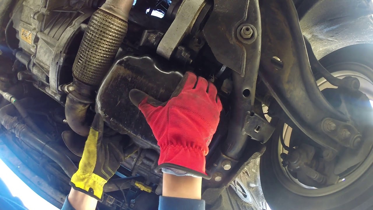 Oil Drain Pan Gasket Install Mini Cooper S R56 Video 13 YouTube