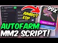 🧡 MM2 Best Autofarm Script 2026 – Mobile 📱 | Aimbot, ESP | No Key Pastebin❤️