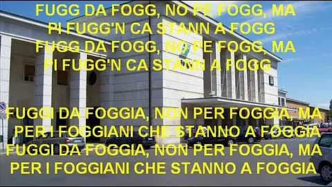 Chi Fuggi da Foggia?