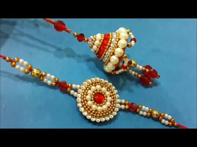 Loomba Traditional Thread Designer Rakhi Rakhi Multicolor Faux Stones Rakhi for Bhabhi Bhaiya Bhabhi Best Rakhi Rakshabandhan Gift Lumba Raksha Bandhan Rakhi for Sister Brothers