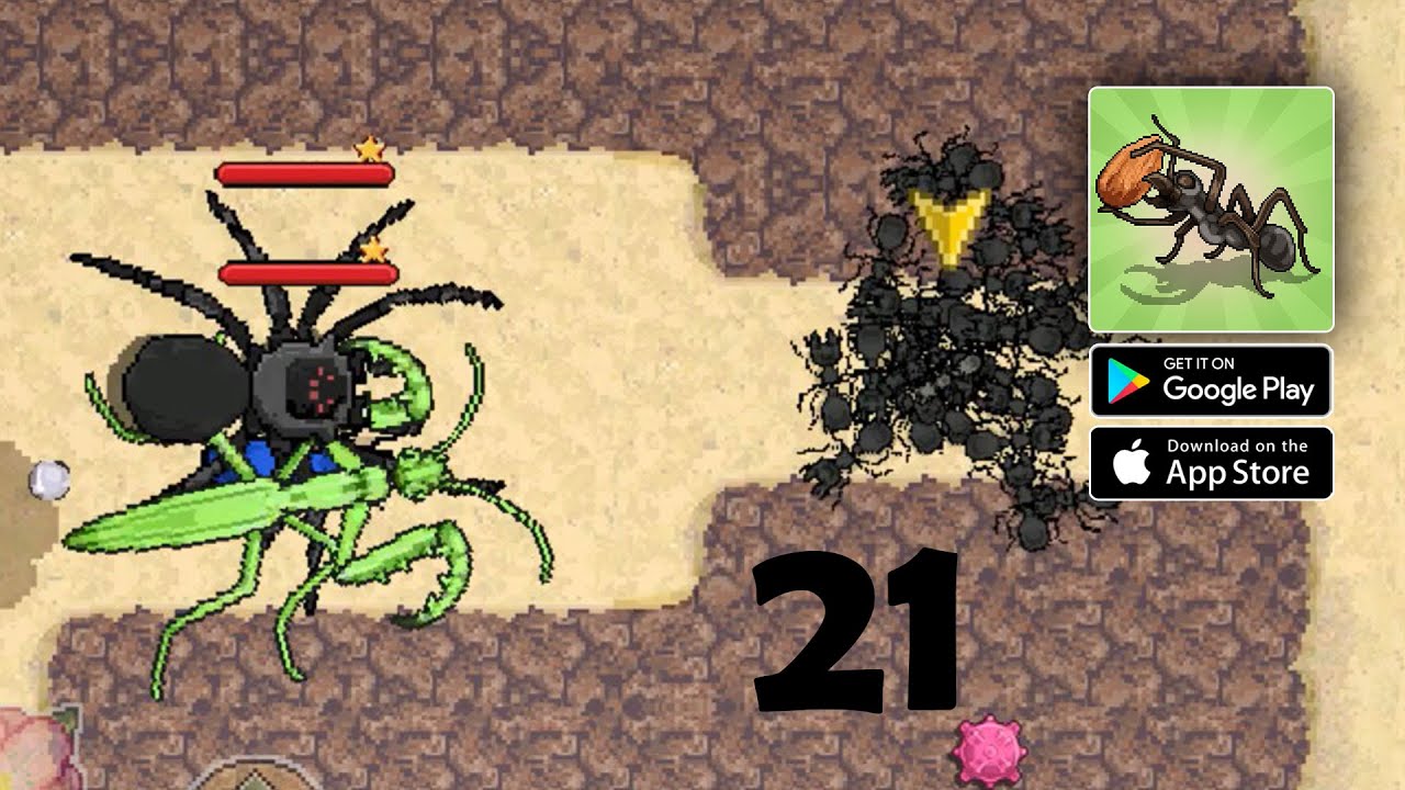 Pocket Ants Colony Simulator Mobile Gameplay Battle Part 21 (Android