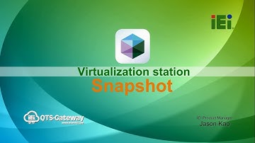 Virtualization station(4) Snapshot & Backup VM | IEI QTS-gateway