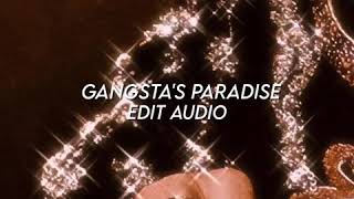 gangsta's paradise - audio edit (coolio ft. L.V.)