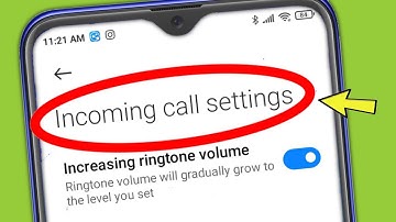 Redmi | incoming Call Setting in Mi Xiaomi Note 10 Pro