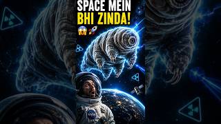दुनिया का सबसे खतरनाक जीव Survived in Space! 🚀 #Tardigrade #waterbear #animalfact