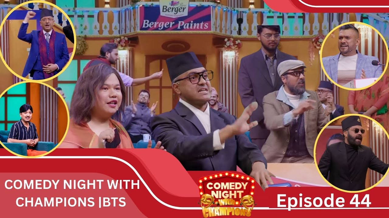 COMEDY NIGHT WITH CHAMPIONS || BTS || Sagar Dhakal, Rajib Khatri