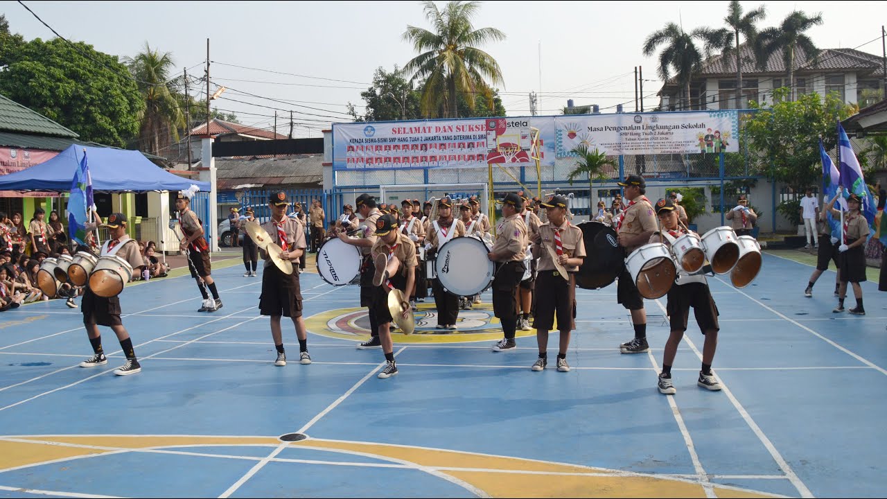 SMP HANG TUAH 2 JAKARTA - Drum Band Gema Sangkakala Taruna Hang Tuah #mpls #ekskul