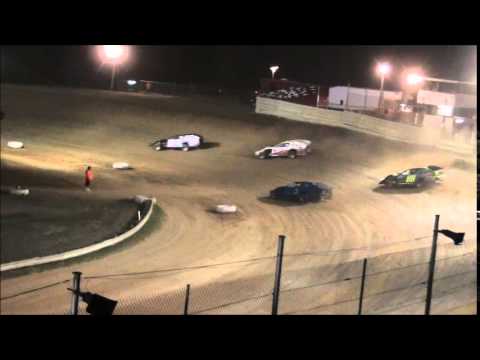 AMRA Modified B-Main from Atomic Speedway 7/25/14. - YouTube