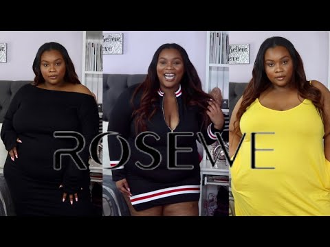 ROSEWE PLUS SIZE HAUL AND REVIEW - YouTube