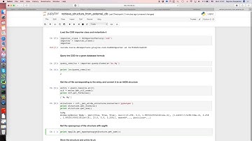 Retrieve structures from COD or ICSD