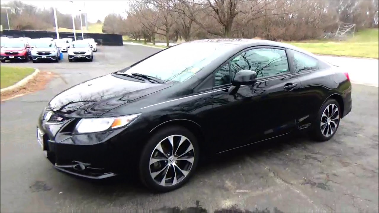 Used 2013 Honda Civic Coupe Si for sale at Honda Cars of Bellevue...an