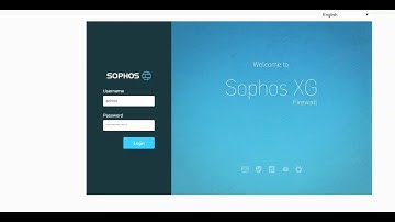 Sophos XG : Create LAG (Port Channel) and VLAN Interface