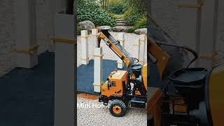 🧱 Building a Tiny House with Mini Bricks & Cement