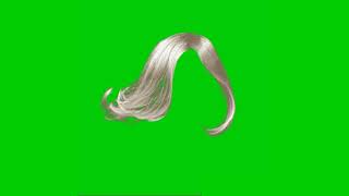 Green screen Girl hair flowing #2. An Incredible effect that MUST WATCH by everyone