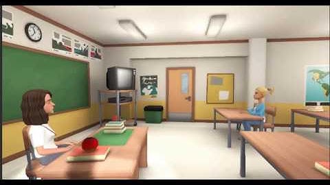 The Classroom day - Plotagon- Story series - Link are in the description