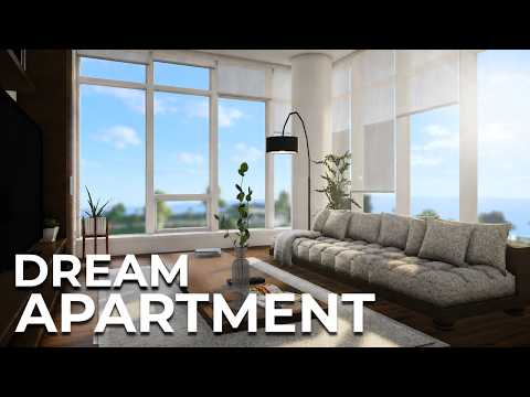 building my DREAM APARTMENT in bloxburg.. thumbnail