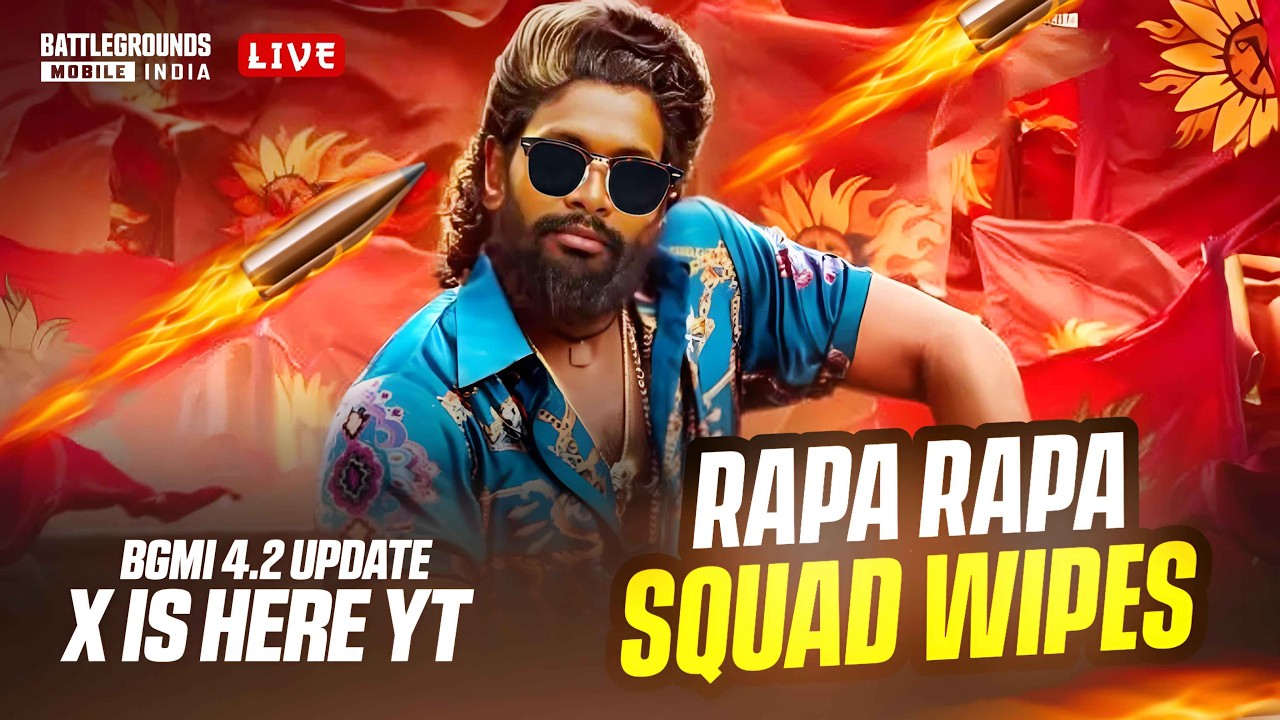 🔴BGMI LIVE🔥|| EXPLORING NEW 4.2 UPDATE LIVE 🤩 |TELUGU| HINDI|- #138 #bgmi #bgmilive #pubg ⁨