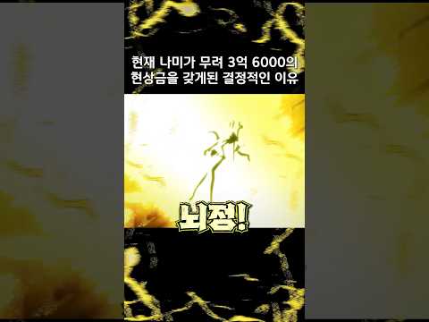 나미가 무려 3억 6000의 현상금을 갖게 된 결정적인 이유 원피스 Onepiece 