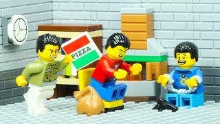 Lego City Pizza Delivery Hero Hostage Rescue