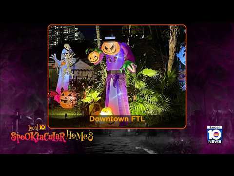 Local 10 spotlights spooky Halloween homes in South Florida